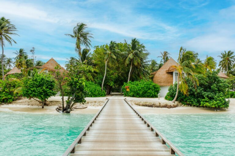Bandos Island in Maldives